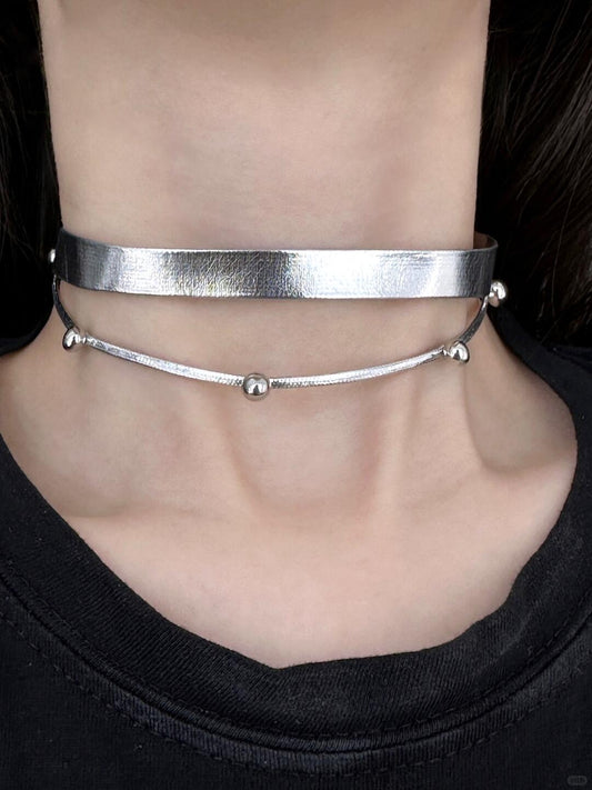 Nano Stardust Choker | Cyberpunk Elegance & Futuristic Design (Limited Edition)