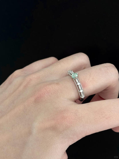 Moonlight Oasis Ring | Poetic Soliloquy in Silver (Limited Edition)