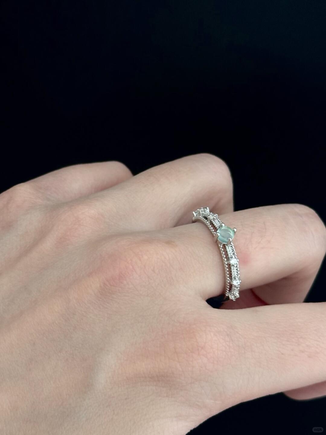 Moonlight Oasis Ring | Poetic Soliloquy in Silver (Limited Edition)