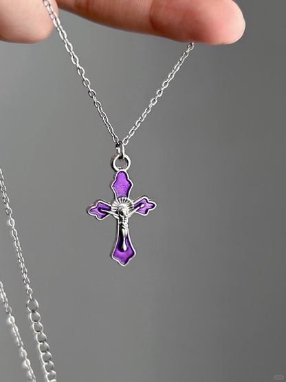 Never to Heaven Necklace | Gothic Reflection & Sacrifice (Limited Edition)