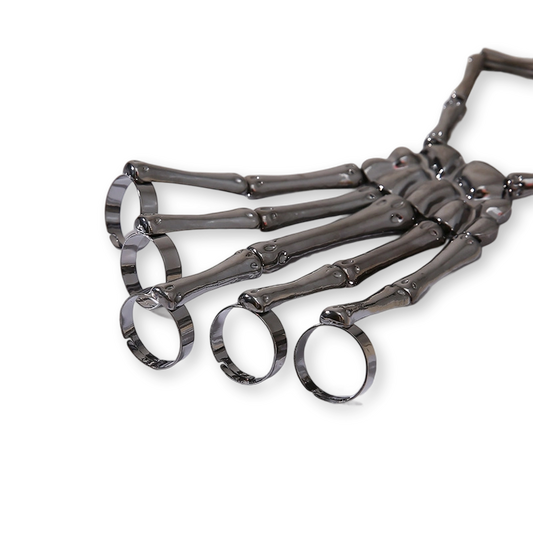 Exoskeleton | Mech-Bone Bracelet for Futurist Dreamers and Relentless Souls