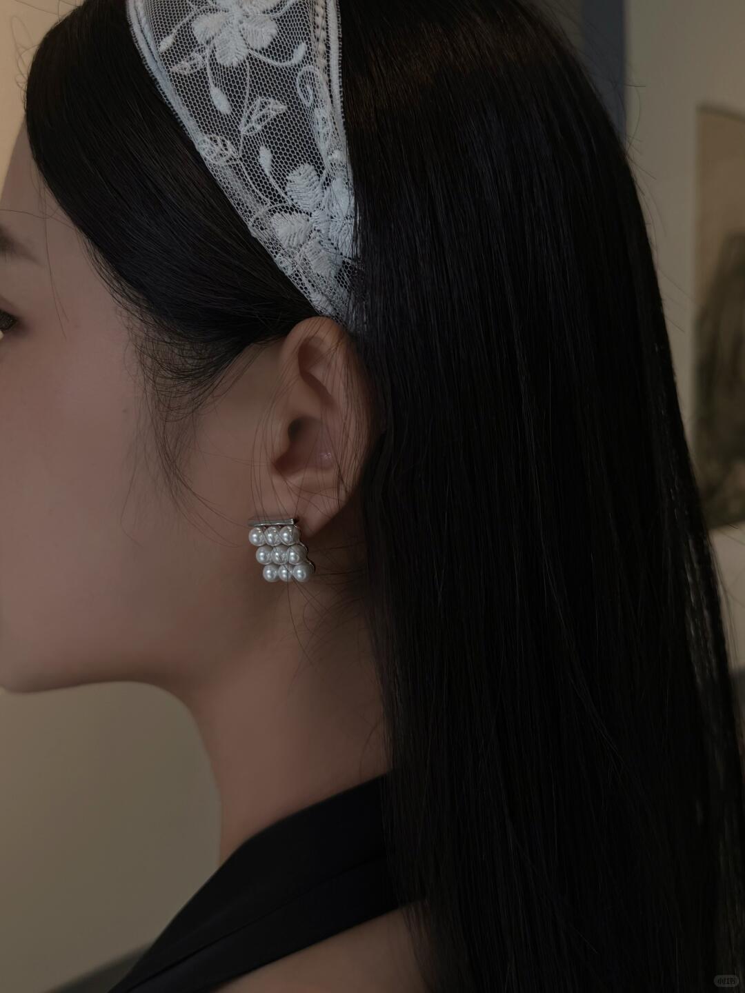 Y2Bling Pearl Sequence Earrings | Pearl Sequence (Limited Edition)