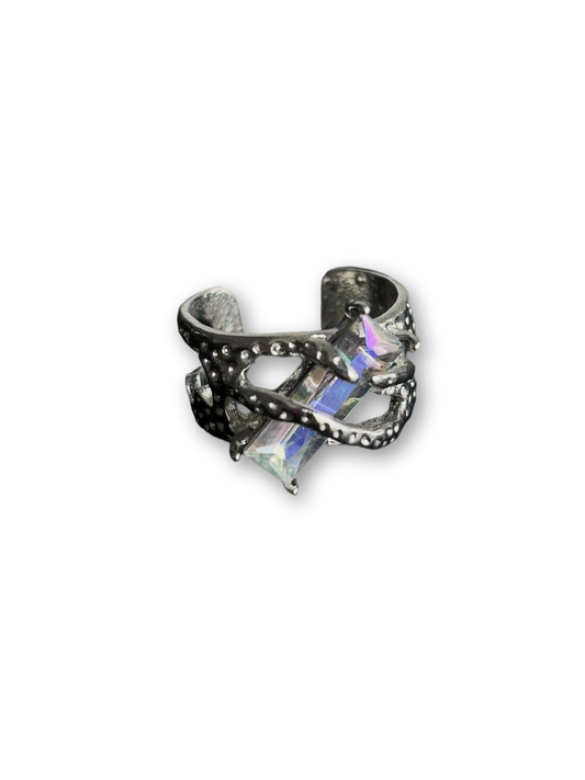 Phantom Radiant Glow Ring | Glass Dome Elegance & Handcrafted Design (Limited Edition)