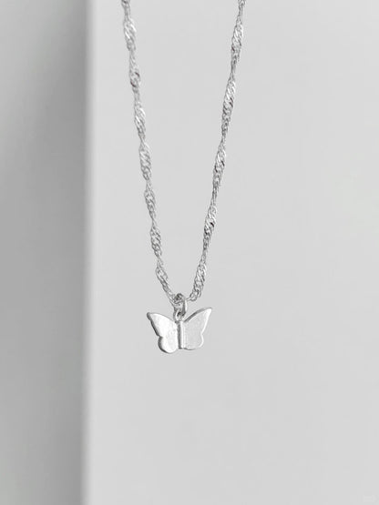 Pili Pala Necklace | Faded Butterfly Elegance & Handcrafted Design (Limited Edition)
