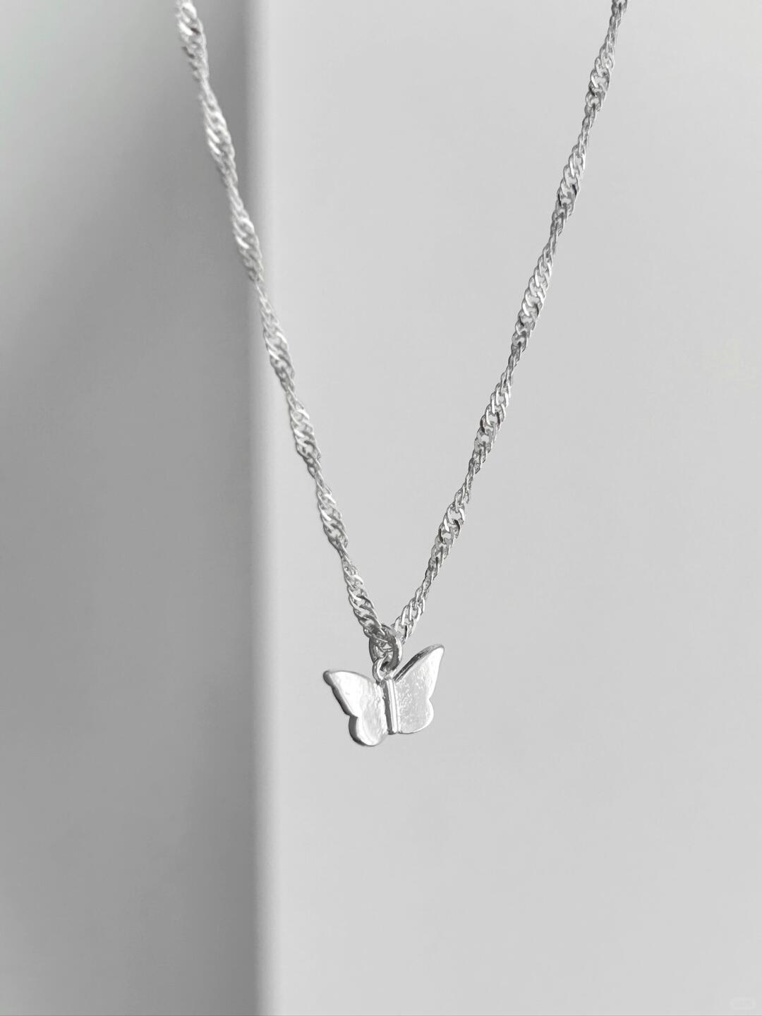 Pili Pala Necklace | Faded Butterfly Elegance & Handcrafted Design (Limited Edition)