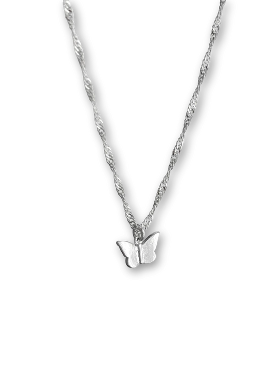 Pili Pala Necklace | Faded Butterfly Elegance & Handcrafted Design (Limited Edition)