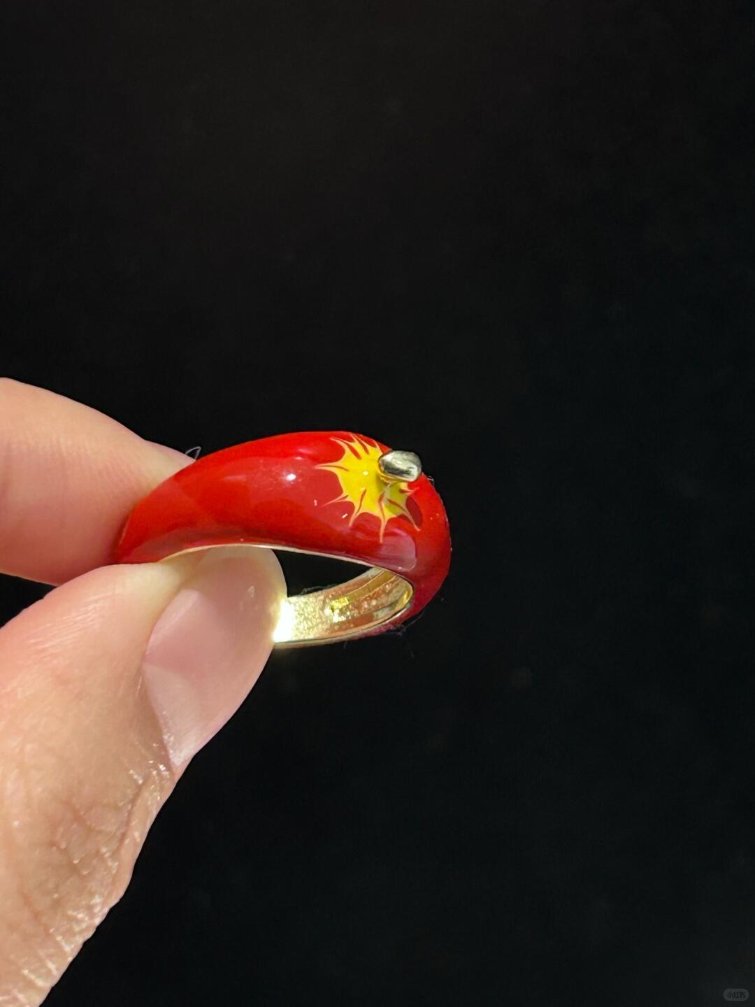 Pomme Apple Ring | Playful Charm & Poetic Design (Limited Edition)