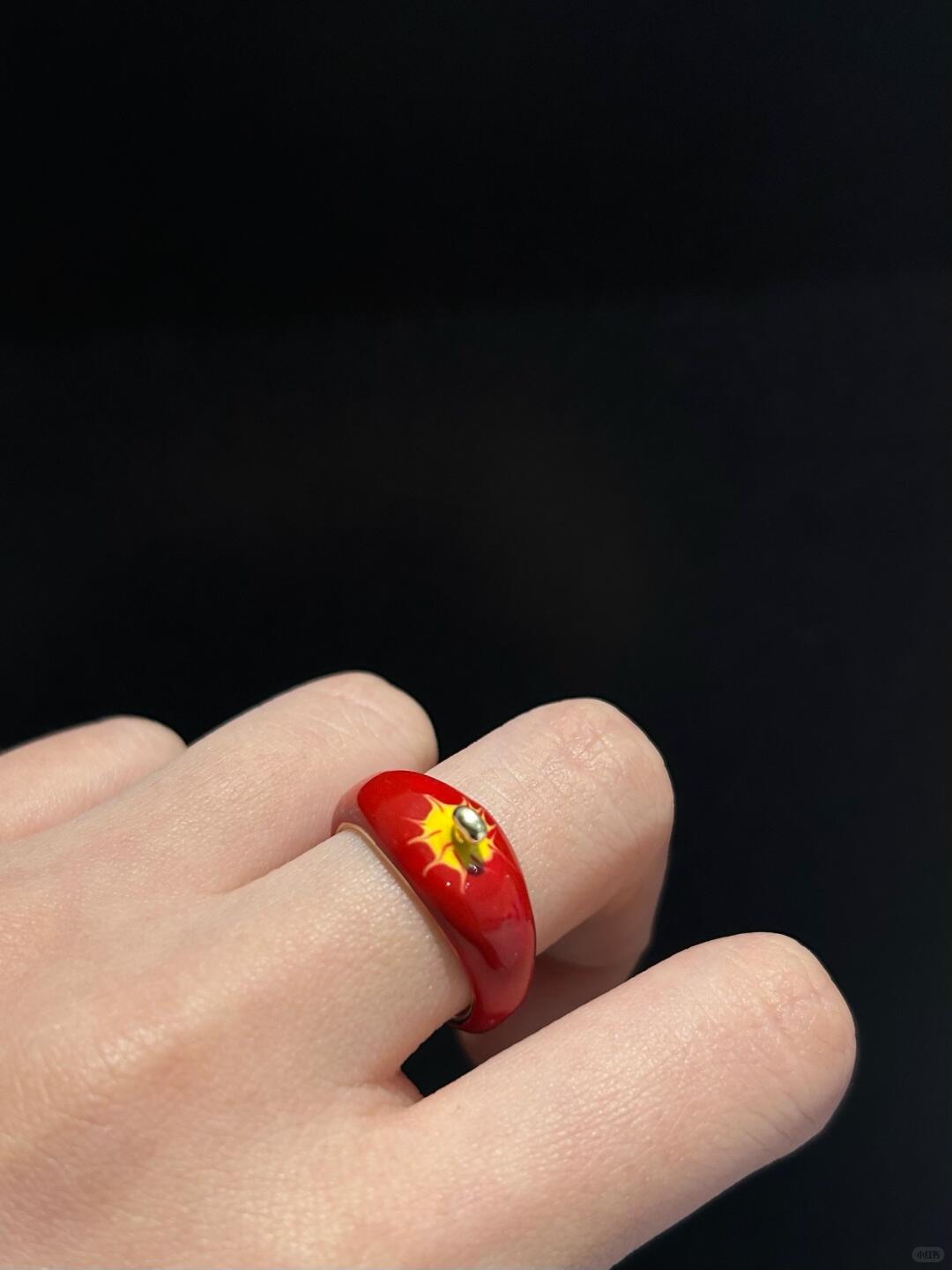 Pomme Apple Ring | Playful Charm & Poetic Design (Limited Edition)