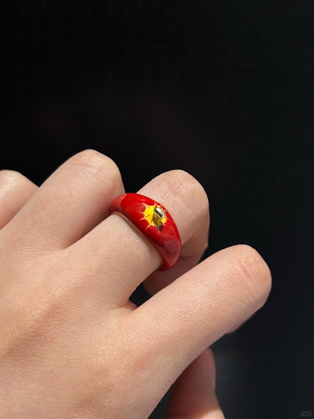Pomme Apple Ring | Playful Charm & Poetic Design (Limited Edition)
