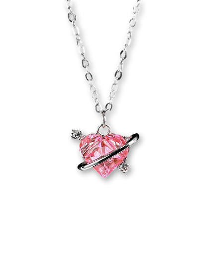 Lovecore Poem Necklace | Soft Romance & Heartfelt Charm (Limited Edition)