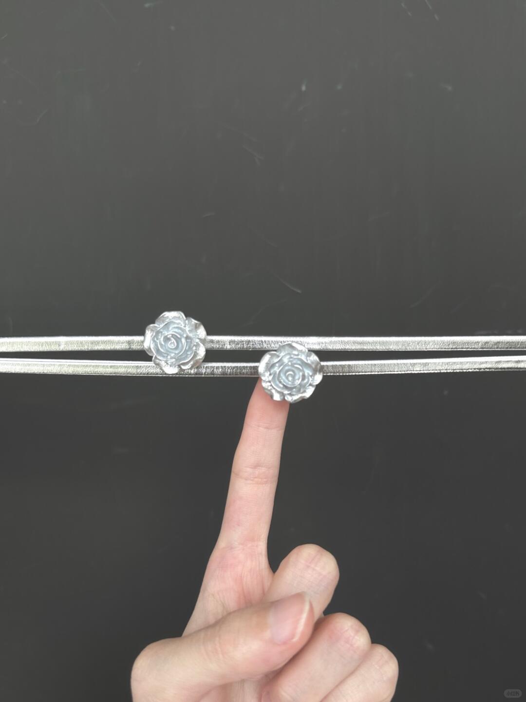 Roses under Moonlight Choker | Silver Elegance & Poetic Design (Limited Edition)