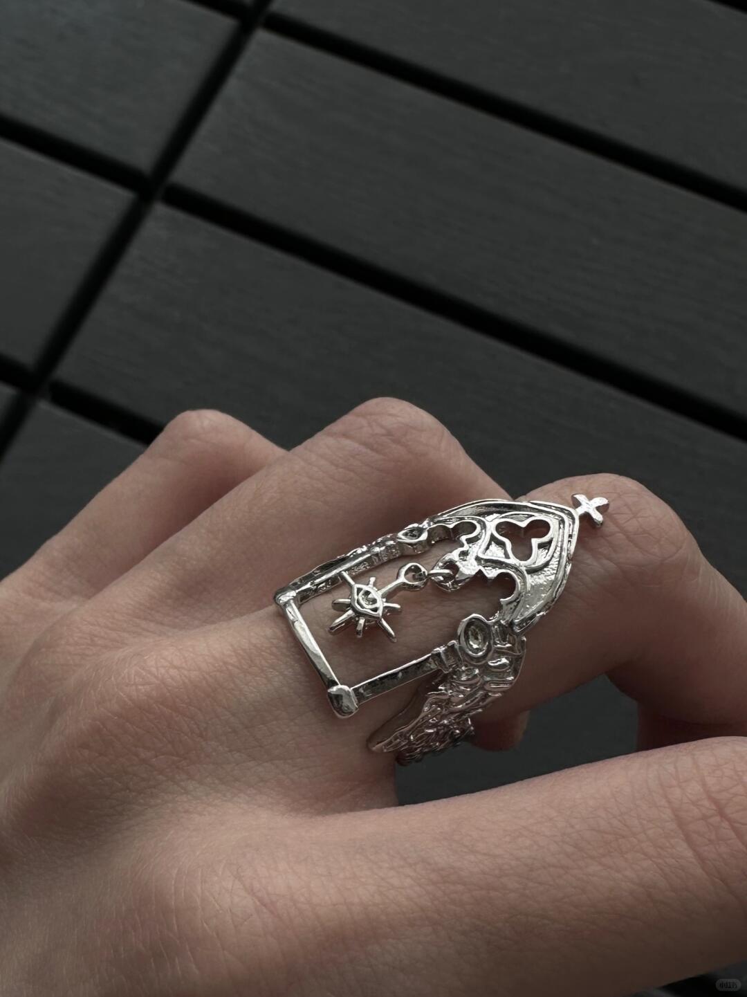 Saint Chapelle Ring | Gothic Faith & Poetic Redemption (Limited Edition)