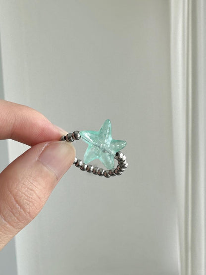 Shallow Shoal Stars Ring | Ocean Elegance & Poetic Design (Limited Edition)