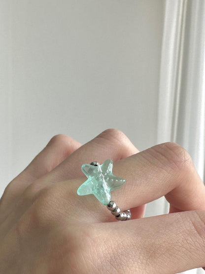 Shallow Shoal Stars Ring | Ocean Elegance & Poetic Design (Limited Edition)