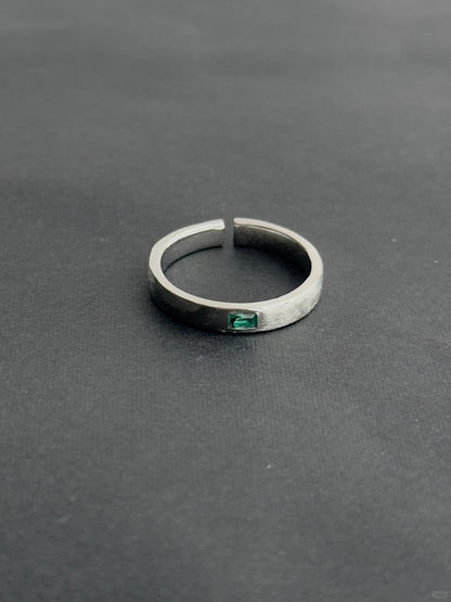 Smeraldo | Moonlit Turquoise Hidden Love Statement Ring (Y2K Limited)