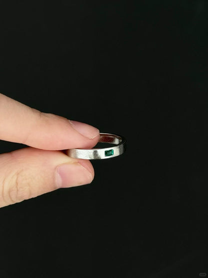 Smeraldo | Moonlit Turquoise Hidden Love Statement Ring (Y2K Limited)