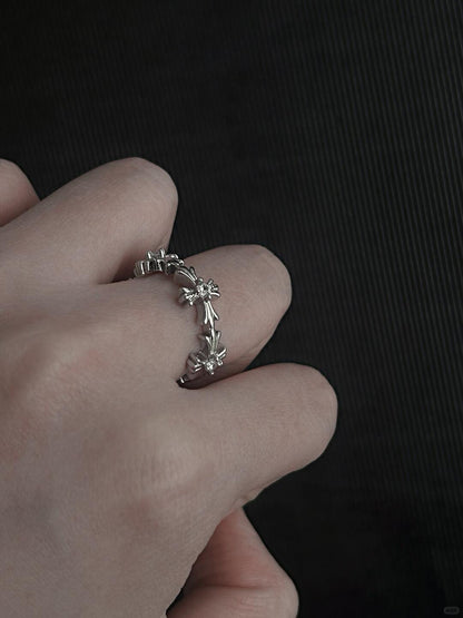 Sparkling Oblivion | Crystalized Forgetfulness Statement Ring (Y2K Limited)