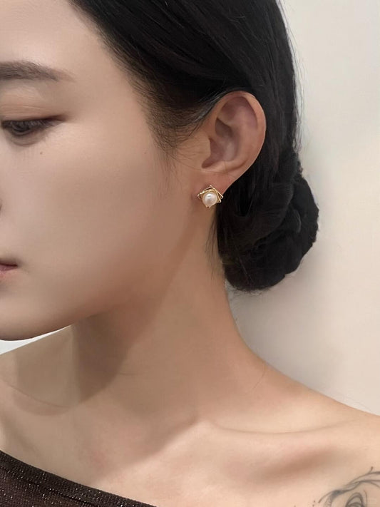 Y2Bling Stacked Pearl Earrings | Stacked Pearl (Limited Edition)