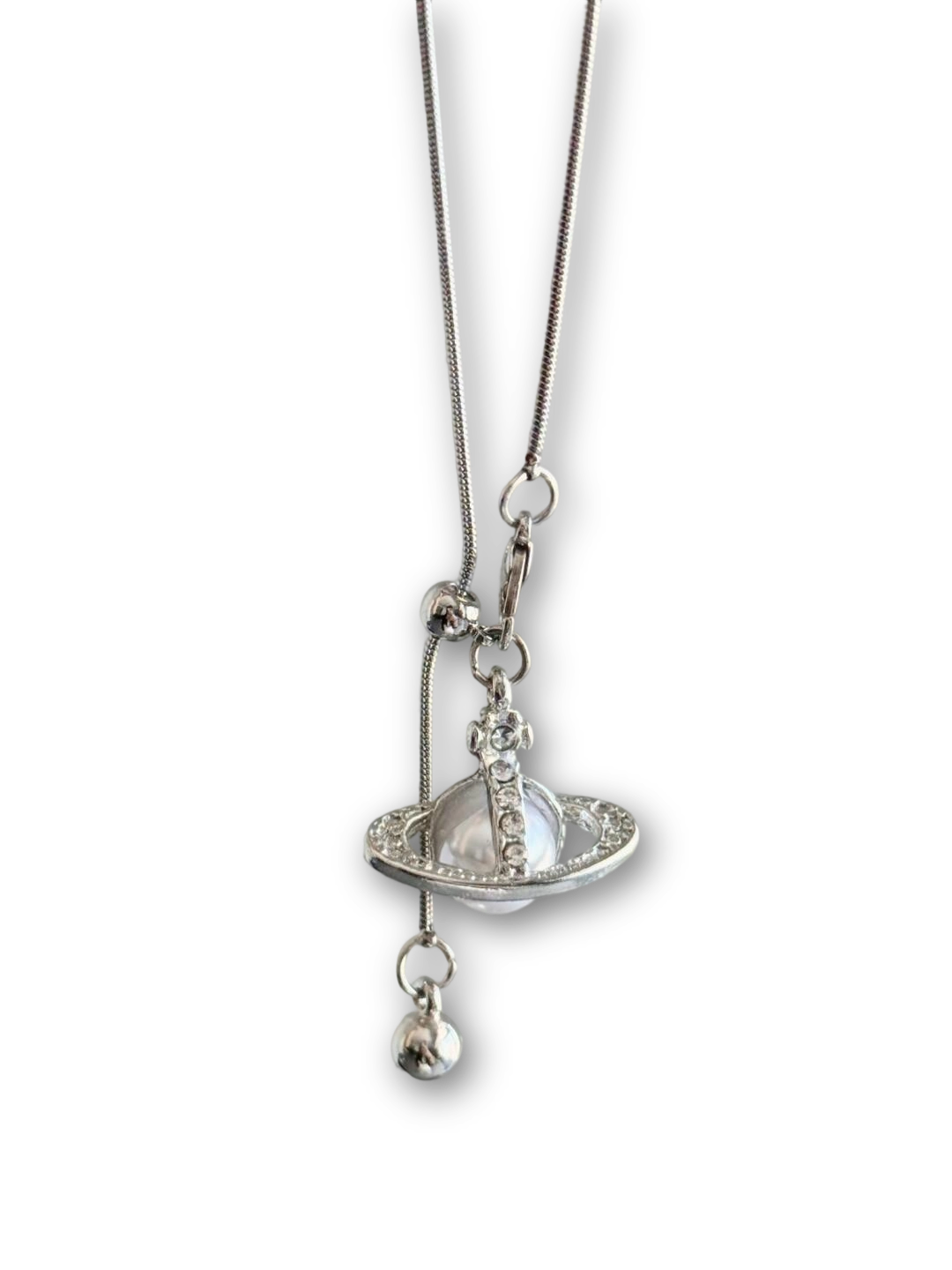 Star Ring Necklace | Celestial Orbit Pendant (Limited Edition)