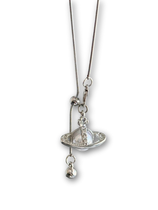 Star Ring Necklace | Celestial Orbit Pendant (Limited Edition)