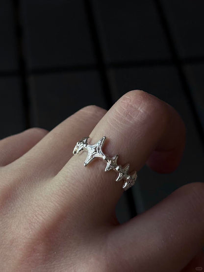 Stellar | “Ad Astra” Pinky Ring for the Quietly Orbiting