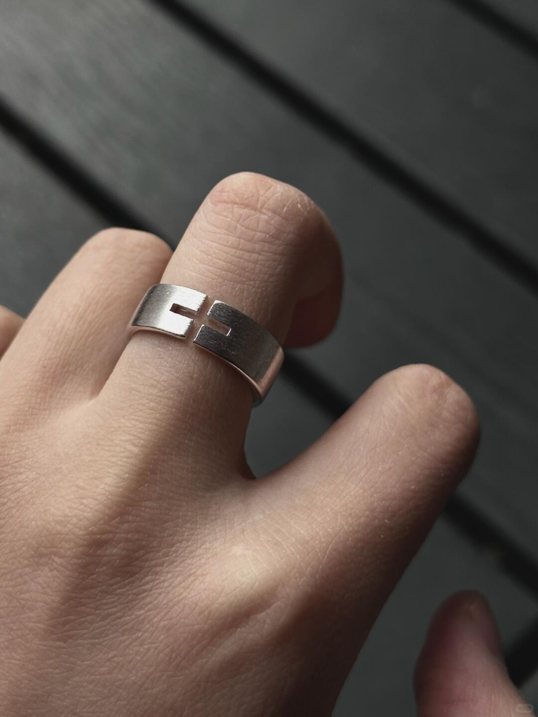 Stigmata’s Holy Suffering | Hand-Hammered Spiritual Ring (Y2K Limited)