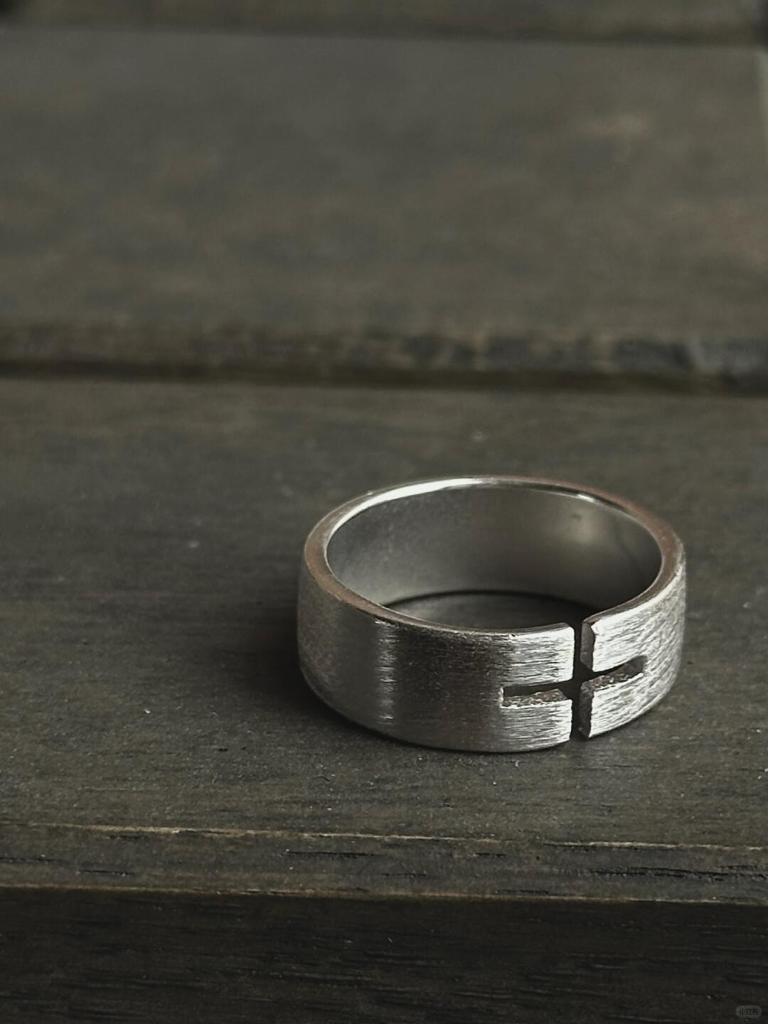 Stigmata’s Holy Suffering | Hand-Hammered Spiritual Ring (Y2K Limited)