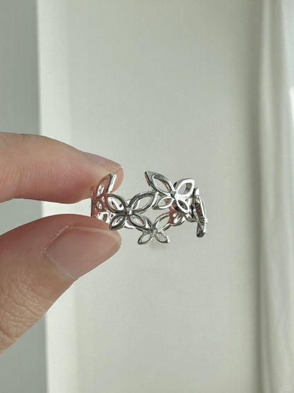 Sunny Butterfly Orchid Ring | Poetic Elegance & Spring Design (Limited Edition)