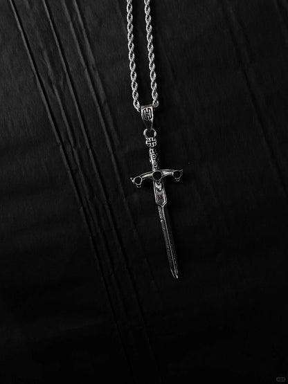 Sword Soul Necklace | Cold Elegance & Shadows (Limited Edition)