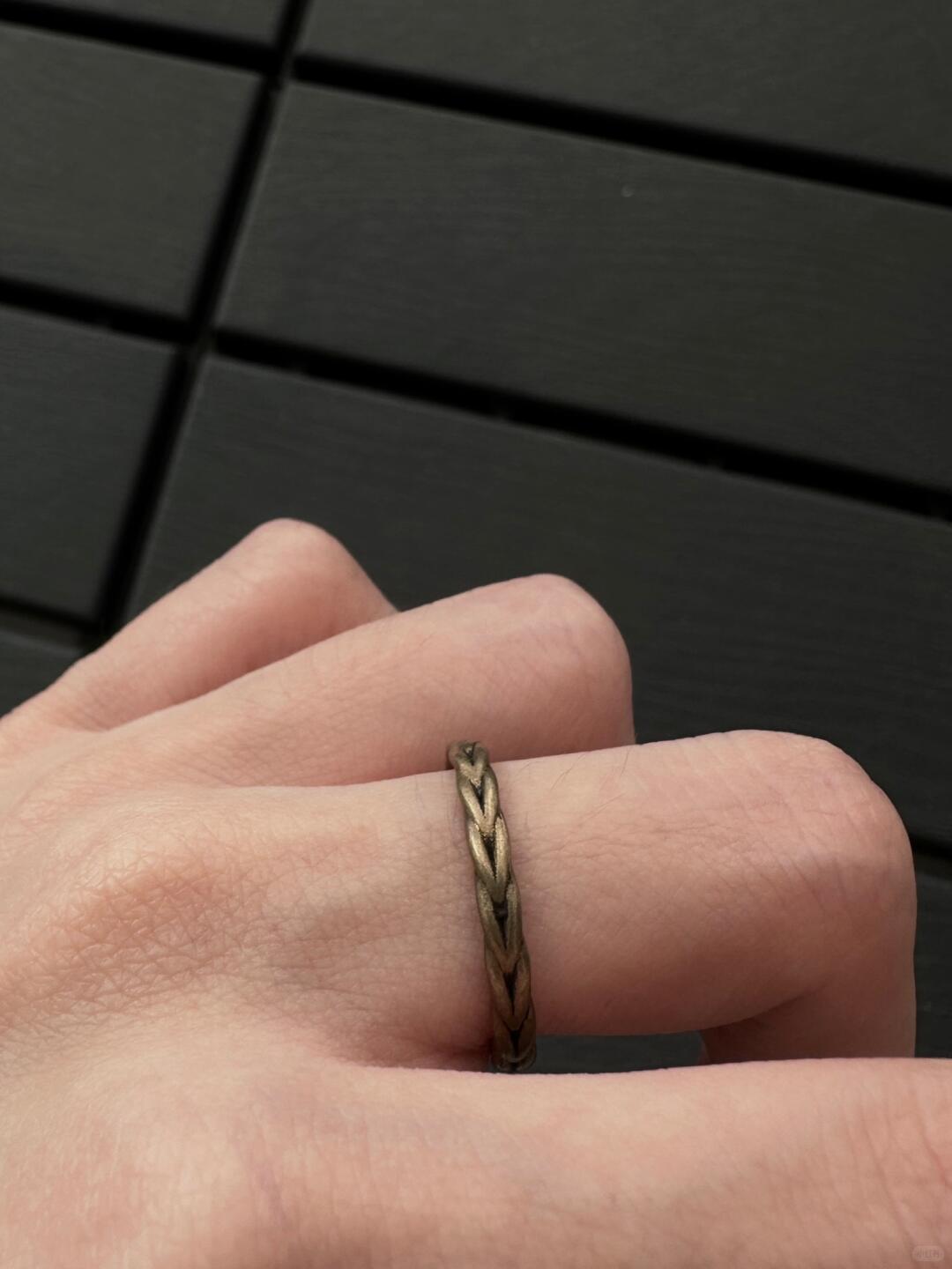 The Earth Whispers Ring | Poetic Elegance & Natural Beauty (Limited Edition)