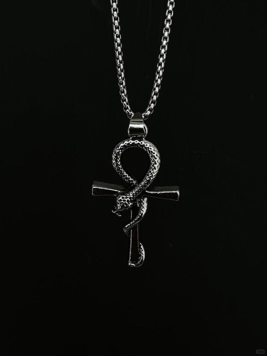 Serpent of Anka Necklace | Mystical Elegance & Poetic Design (Limited Edition)