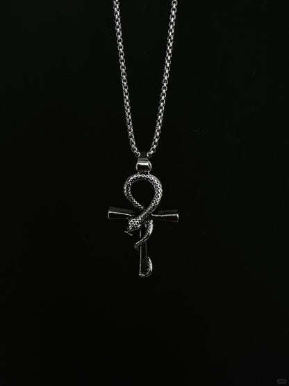 Serpent of Anka Necklace | Mystical Elegance & Poetic Design (Limited Edition)
