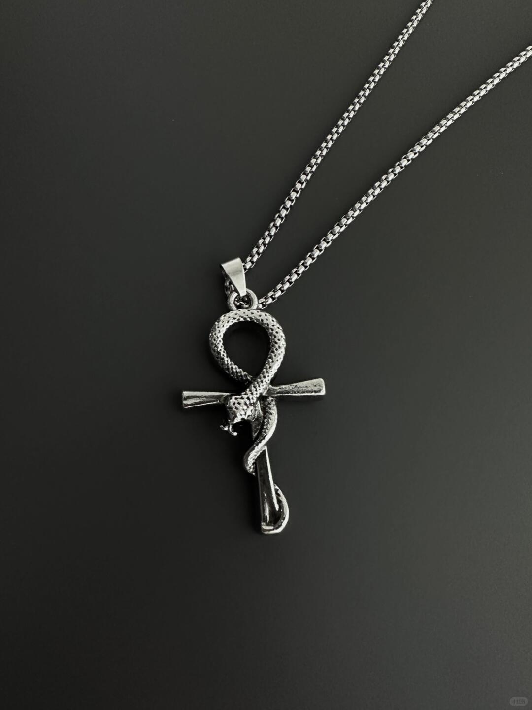 Serpent of Anka Necklace | Mystical Elegance & Poetic Design (Limited Edition)