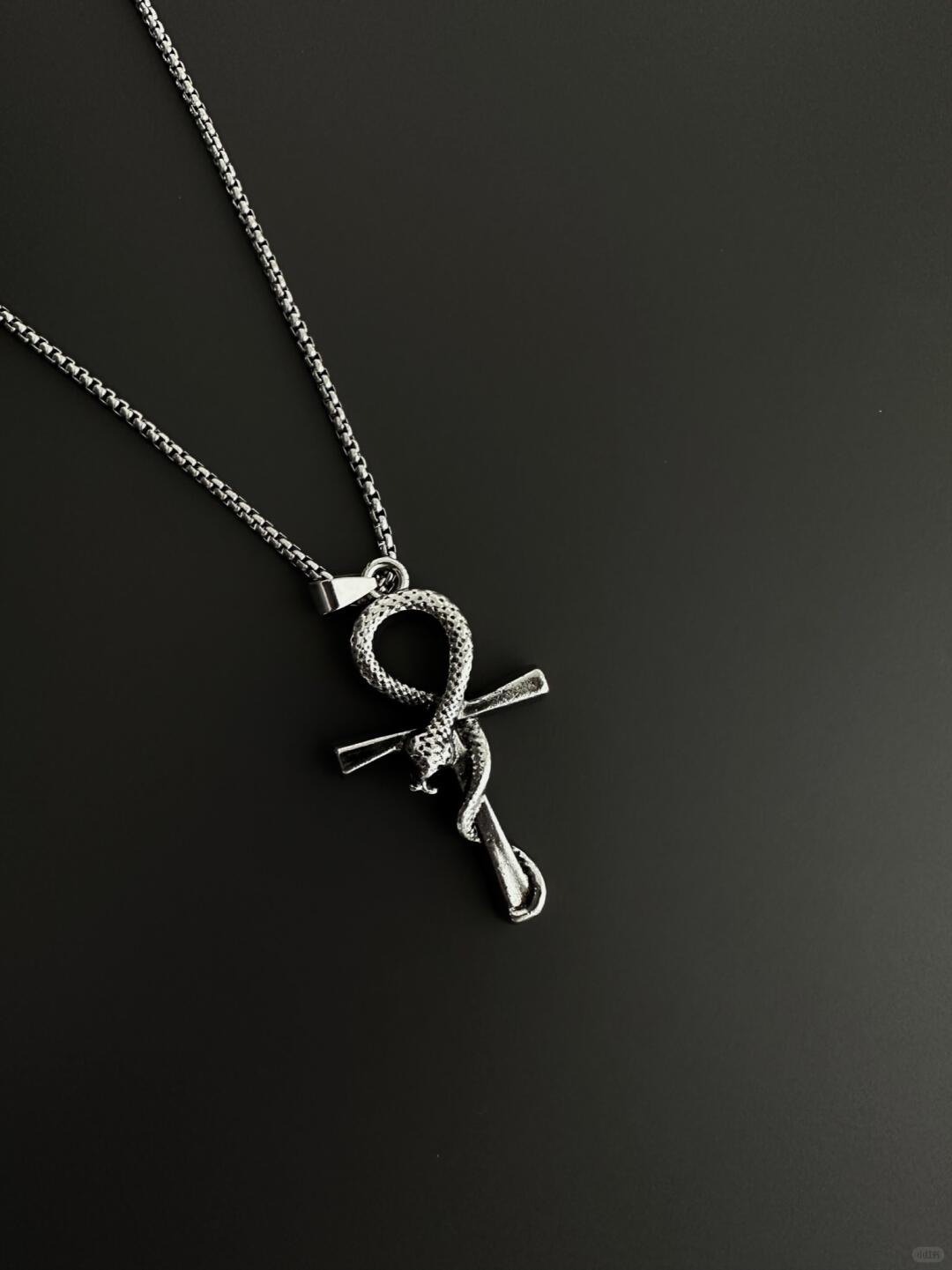 Serpent of Anka Necklace | Mystical Elegance & Poetic Design (Limited Edition)