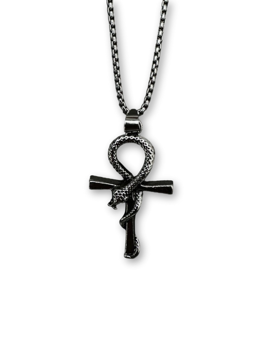 Serpent of Anka Necklace | Mystical Elegance & Poetic Design (Limited Edition)