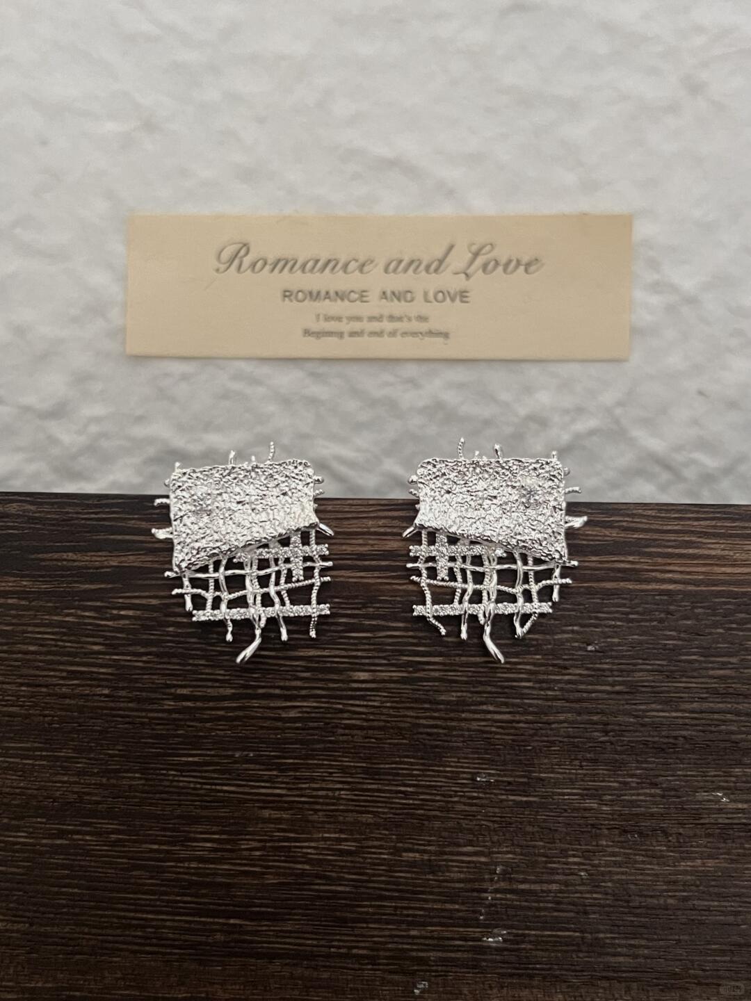 Y2Bling Torn Brocade Earrings | Torn Brocade (Limited Edition)