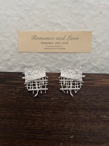 Y2Bling Torn Brocade Earrings | Torn Brocade (Limited Edition)