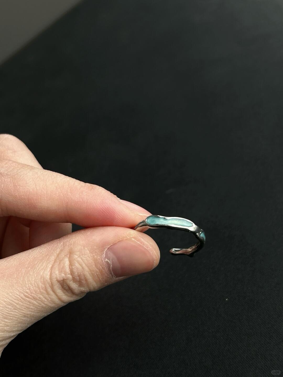 Turn Blue Ring | Poetic Minimalist Silver Band for Dreamers and Drifters