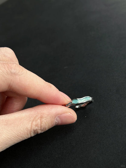 Turn Blue Ring | Poetic Minimalist Silver Band for Dreamers and Drifters