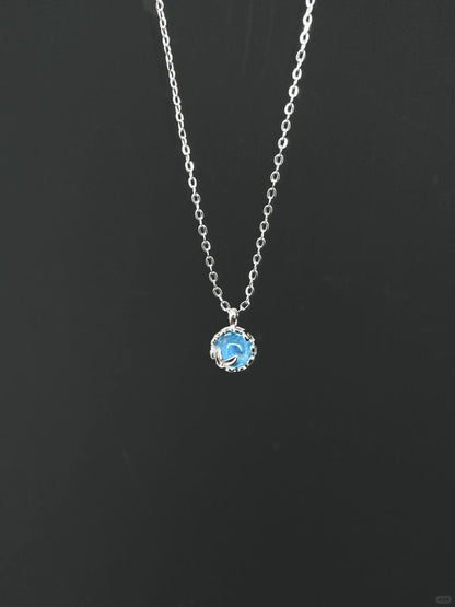 Undine From the Seas | Mythic Mermaid Tear Necklace (Y2K Limited)