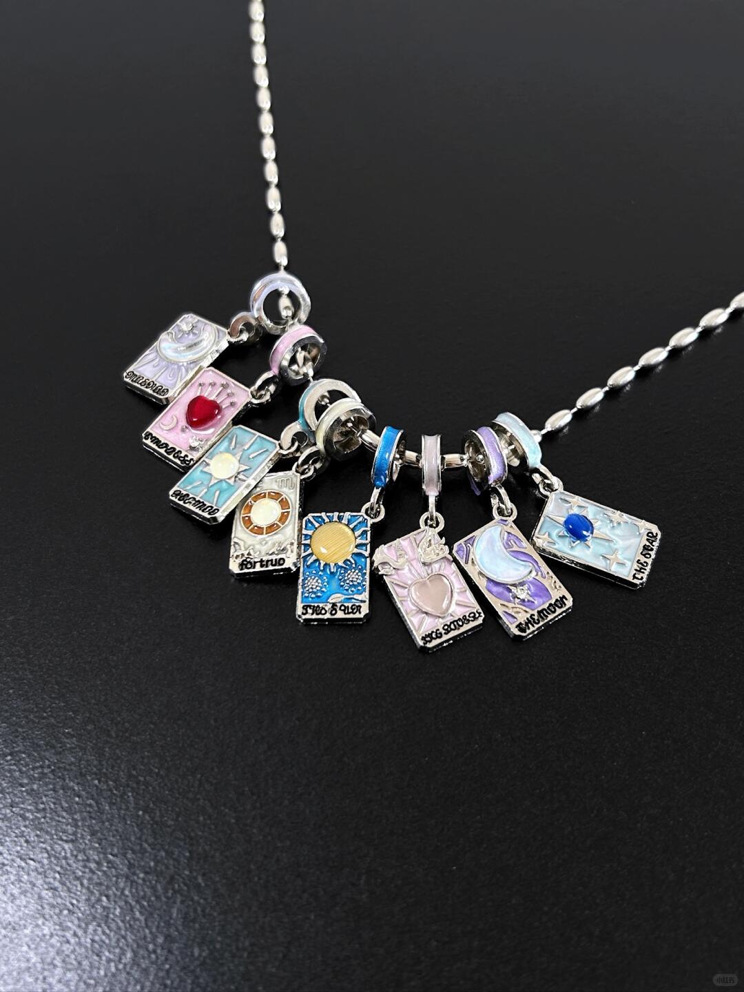 Vintage Tarot Wisdom | Mirror of the Soul Pendant Necklace (Y2K Limited)