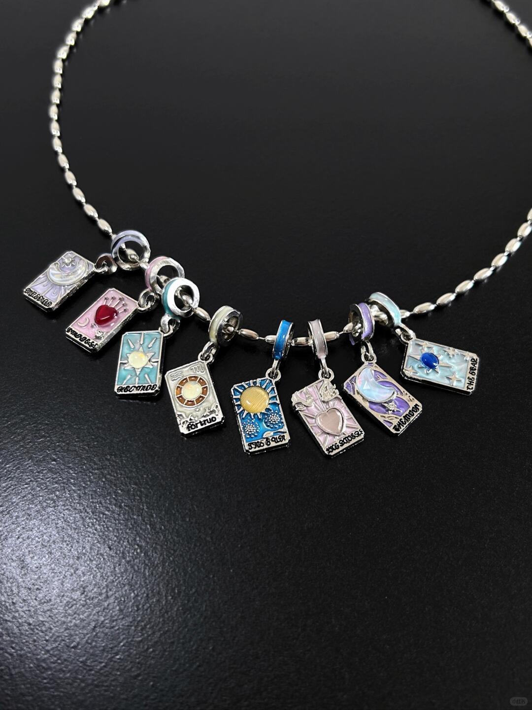 Vintage Tarot Wisdom | Mirror of the Soul Pendant Necklace (Y2K Limited)