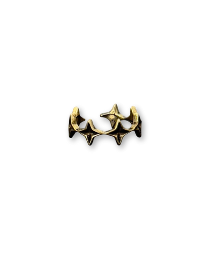 Broken Stars | Vintage Cosmic Fragment Statement Ring (Y2K Limited)