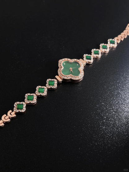 Starlight Clover | Dreamwave Vintage Chain Bracelet (Y2K Limited)
