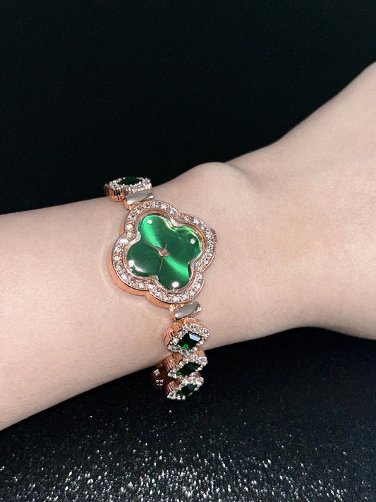 Starlight Clover | Dreamwave Vintage Chain Bracelet (Y2K Limited)
