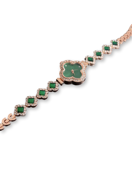 Starlight Clover | Dreamwave Vintage Chain Bracelet (Y2K Limited)