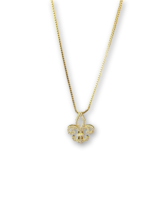 Iris Necklace | Vintage Night Elegance & Handcrafted Design (Limited Edition)