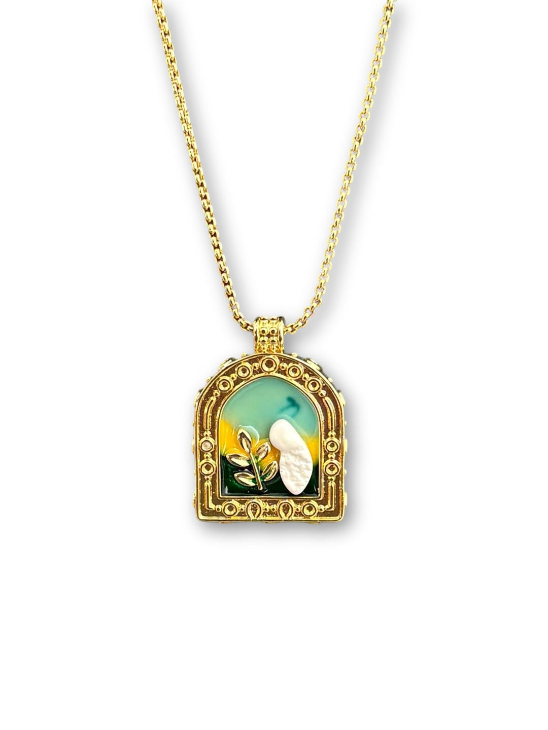 Monet Garden Necklace | Vintage Elegance & Poetic Design (Limited Edition)