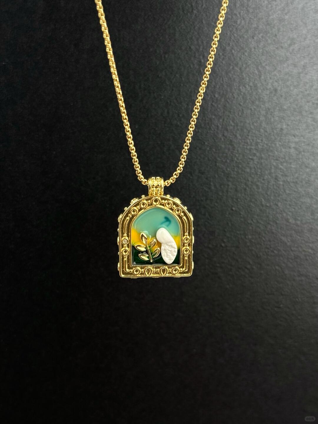Monet Garden Necklace | Vintage Elegance & Poetic Design (Limited Edition)