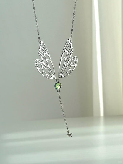 Papillon Necklace | Vintage Elegance & Handcrafted Design (Limited Edition)